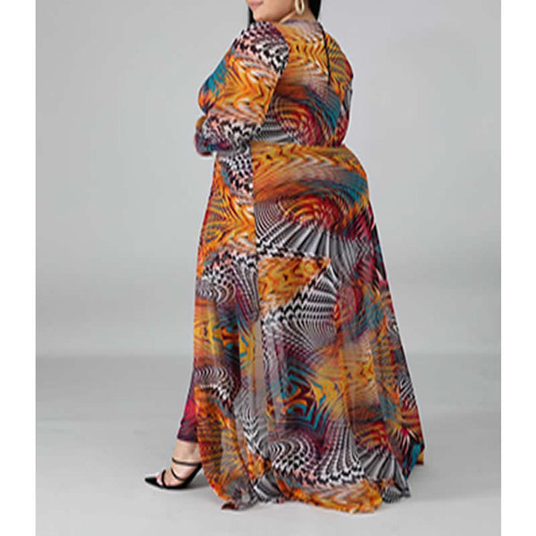 Overalls High-End V-Neck Long Sleeve High Waist Jumpsuits