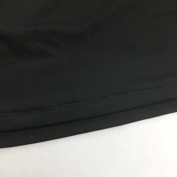 2 Pieces Black Patchwork Floral Embroidery Print O-Neck Transparent Maxi Dress