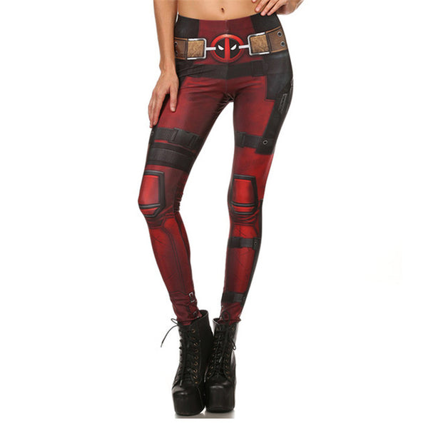 Super HERO Deadpool Leggins Printed
