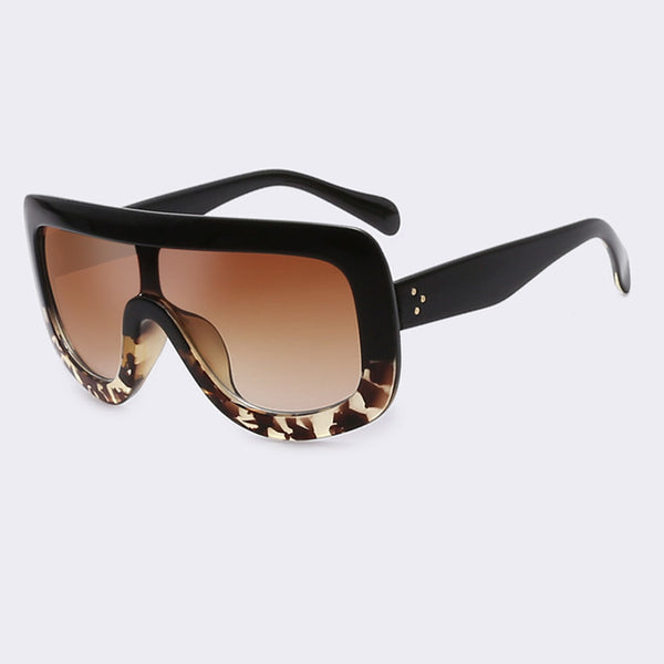 Newest Unique Square Vintage Big Frame Sun Glasses