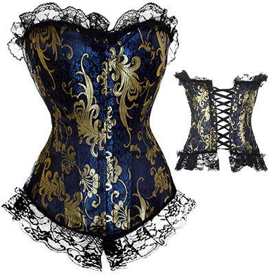 Bustiers & Corsets steampunk Up Boned S-6XL