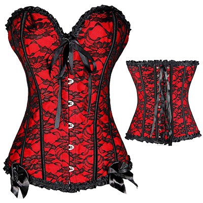 Bustiers & Corsets steampunk Up Boned S-6XL