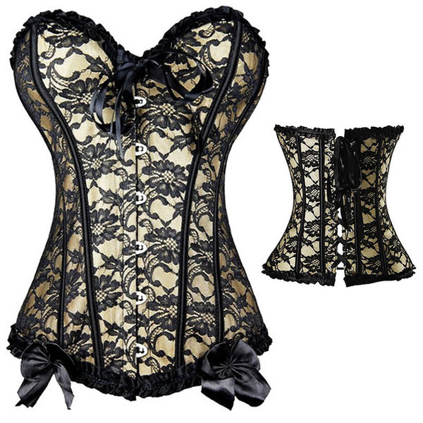 Bustiers & Corsets steampunk Up Boned S-6XL