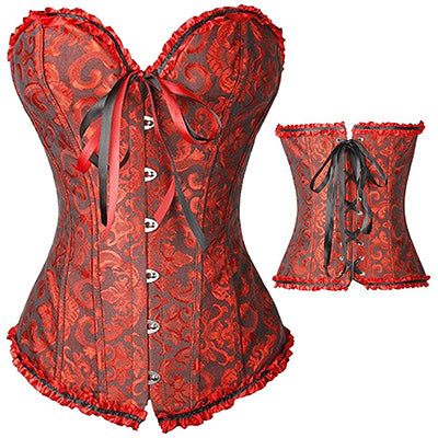 Bustiers & Corsets steampunk Up Boned S-6XL