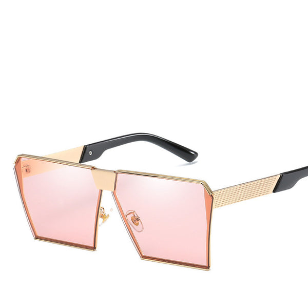 Unisex New Square Vintage Rimless Sun Glasses