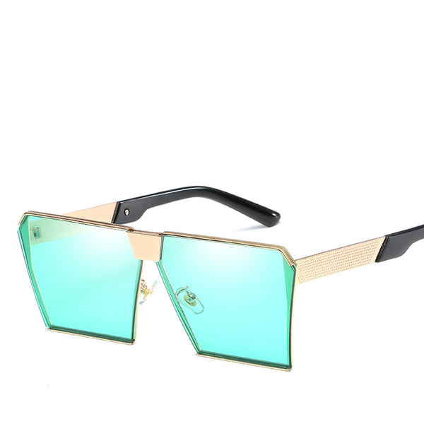Unisex New Square Vintage Rimless Sun Glasses