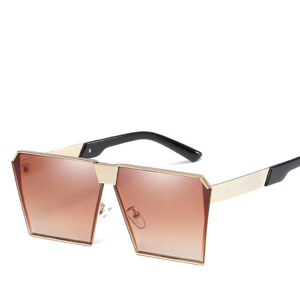 Unisex New Square Vintage Rimless Sun Glasses