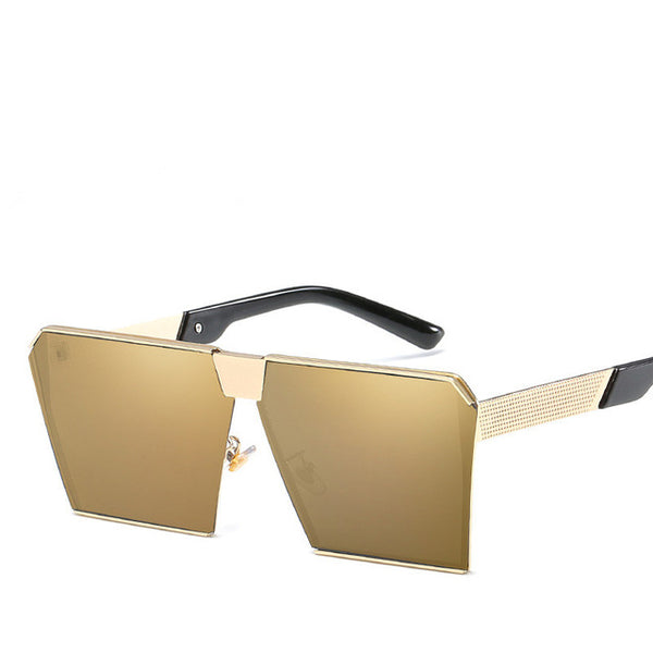 Unisex New Square Vintage Rimless Sun Glasses
