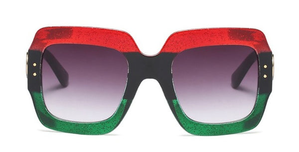 D Square Sunglasses Glasses Retro Eyewear UV Protection