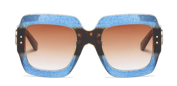 D Square Sunglasses Glasses Retro Eyewear UV Protection