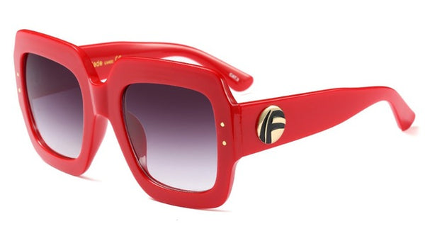 D Square Sunglasses Glasses Retro Eyewear UV Protection