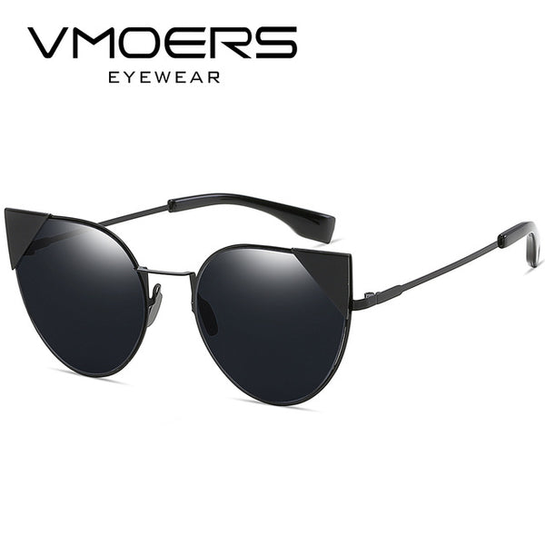 Pink Mirror Luxury Cat Eye Sunglasses